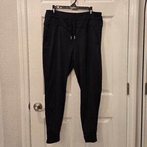 Halara Petite XL Black Joggers High Waisted Stretch Athletic Pants Pockets